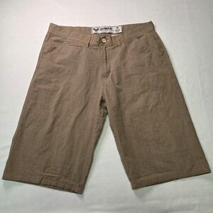 Avirex Vtg Men 36 Plaid Shorts Streetwear Skater Grunge Punk Retro y2k Americana